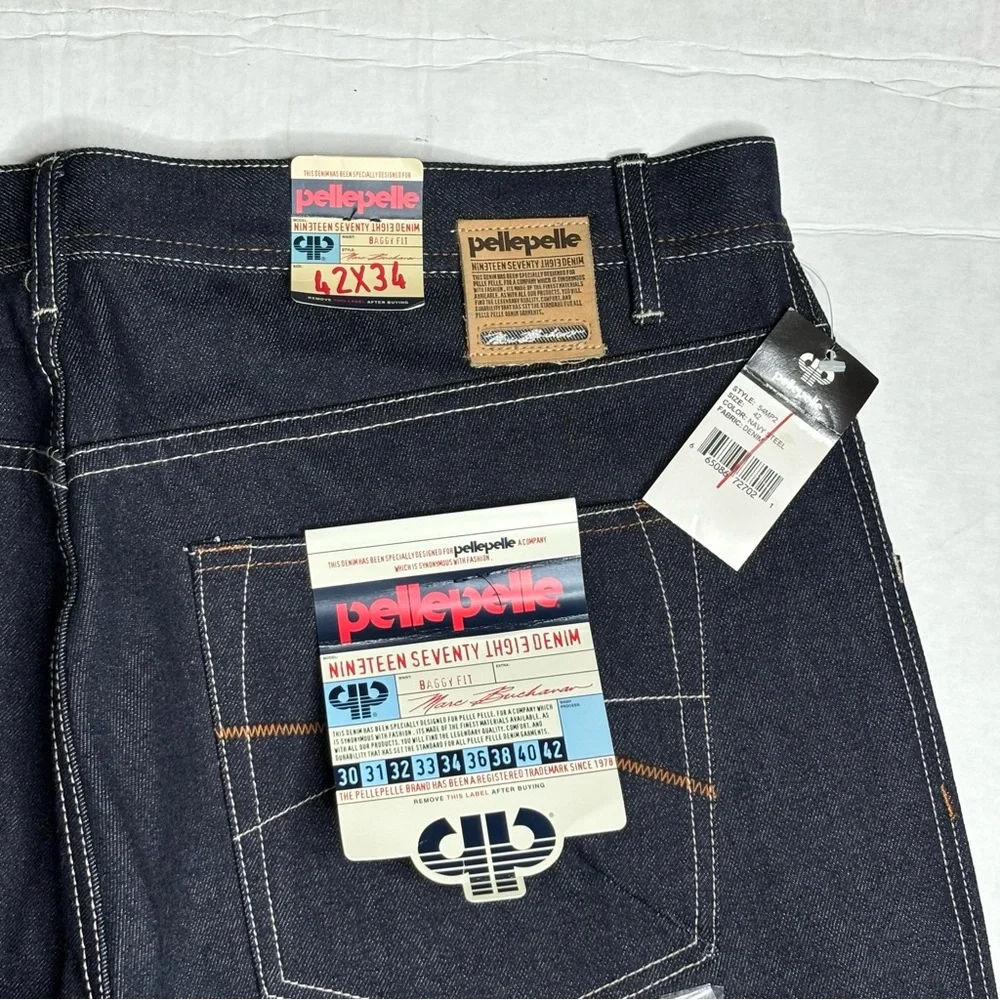Vintage Y2K Pelle Pelle Nineteen Seventy Eight Denim Marc Buchanan Baggy Fit